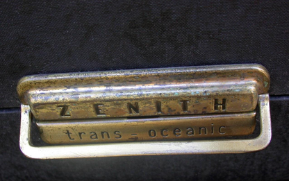 1951 ZENITH H500 TRANS OCEANIC WAVEMAGNETIC VACUUM TUBE AM BROADCAST SW RADIO