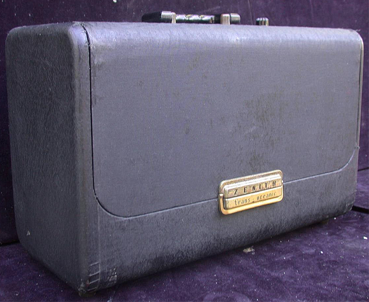 1951 ZENITH H500 TRANS OCEANIC WAVEMAGNETIC VACUUM TUBE AM BROADCAST SW RADIO