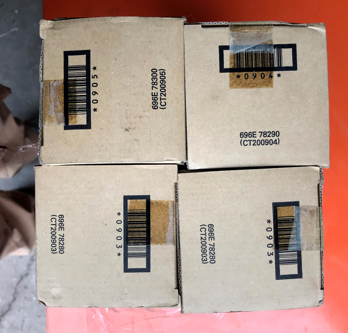 4 XEROX GENUINE OEM CARTRIDGE PHASER 6360 TONER CYAN BLACK MAGENTA FREE SHIP