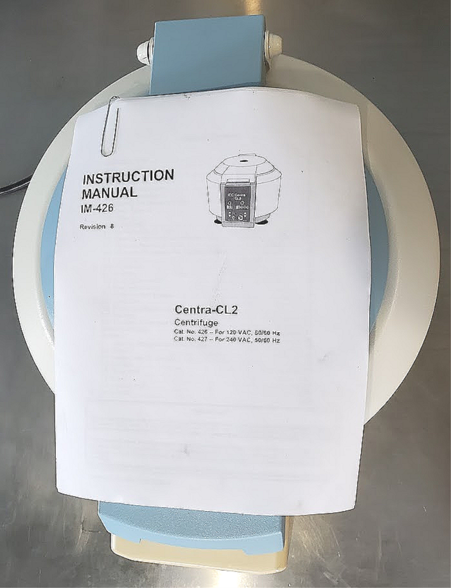 THERMO FISHER CENTRA CL2 CENTRIFUGE with ROTOR 6 TUBES WATCH VIDEO FREESHIP