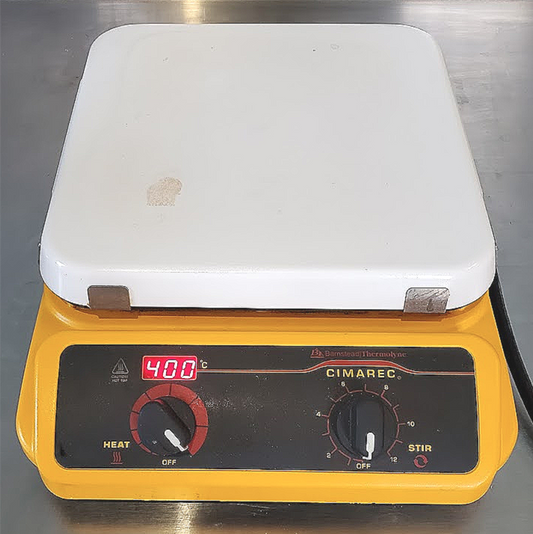 CIMAREC SP131635 DIGITAL HOTPLATE & MAGNETIC STIRRER 10x10” WATCH VIDEO FREESHIP