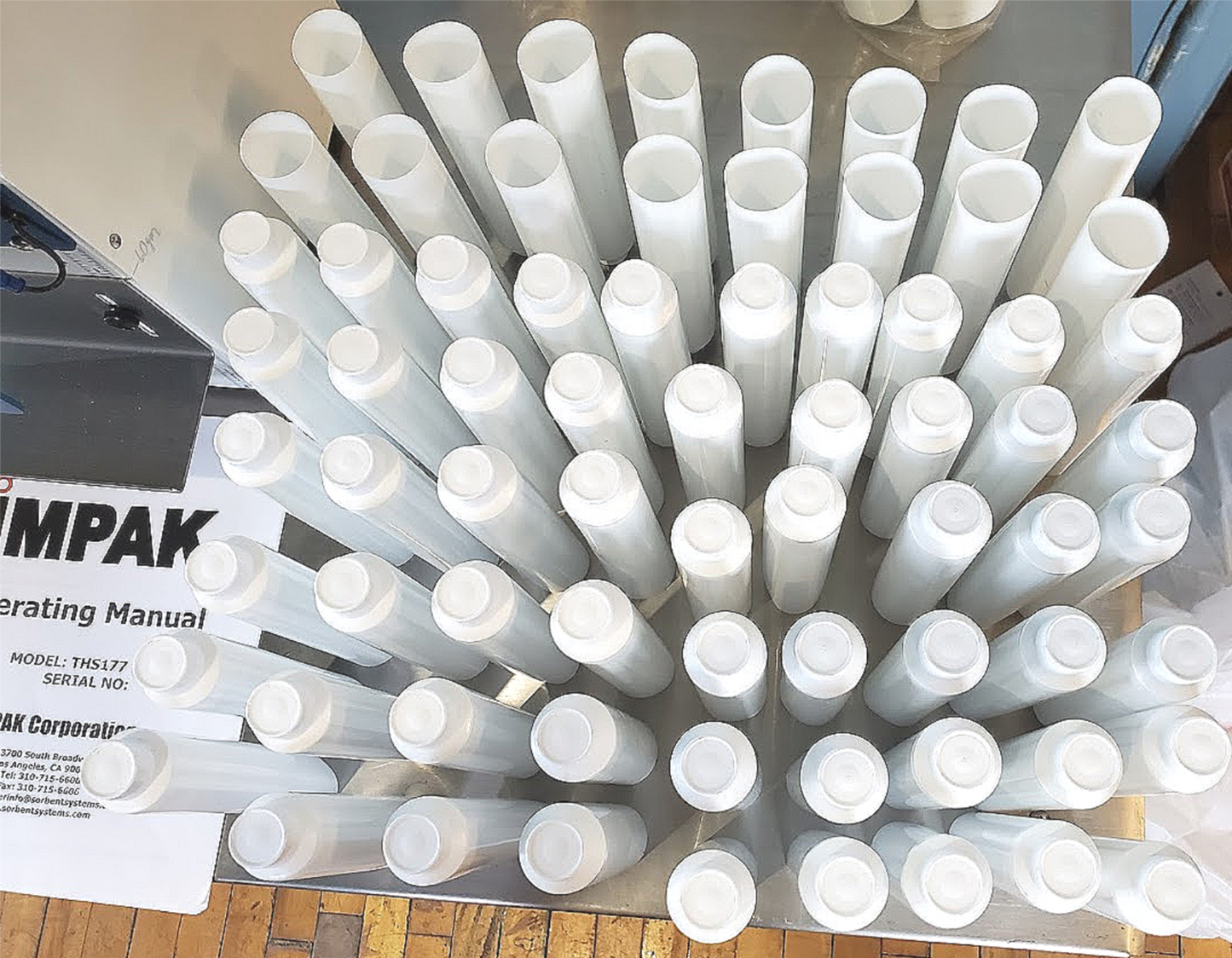 7" IMPAK THS 177 VYNIL TUBE SEALER PLUS EXTRA EMPTY TUBES WATCH VIDEO FREESHIP