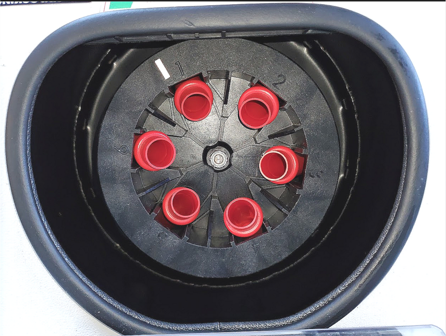 FISHER LABCORP HORIZON MINI E CENTRIFUGE with ROTOR 6 TUBES WATCH VIDEO FREESHIP