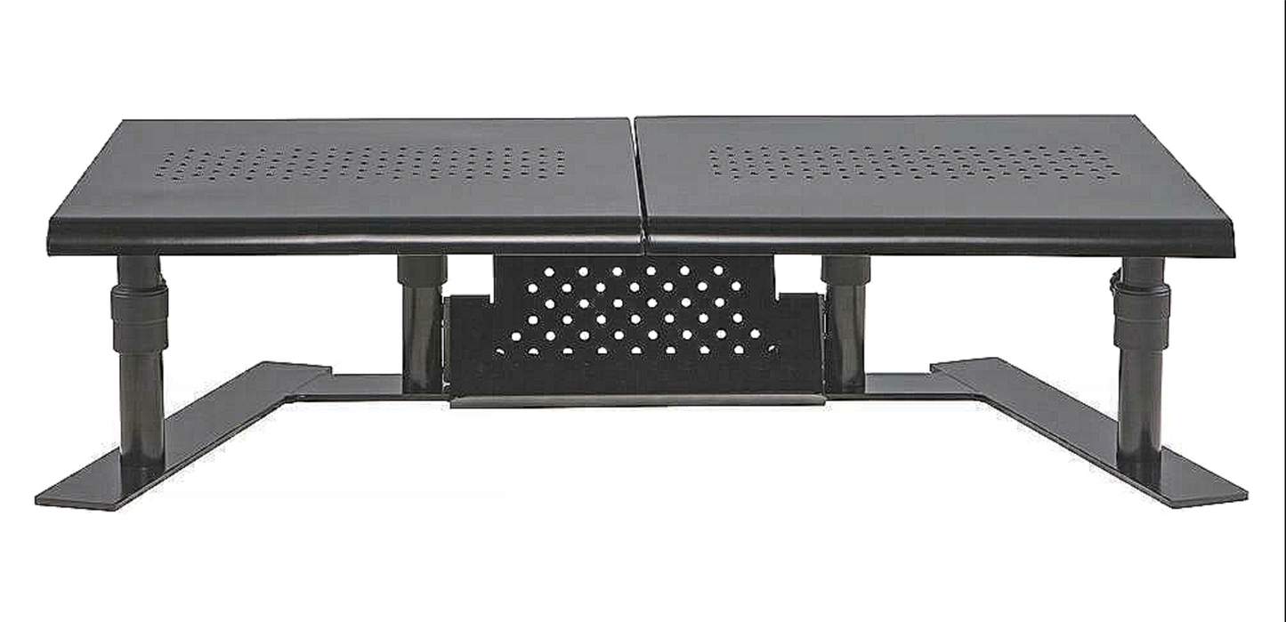 ALLSOP ERGOTWIN DUAL MONITOR LAPTOP STAND TABLE FURNITURE FREE SHIP