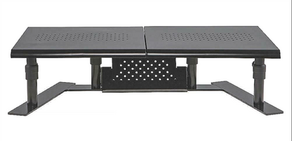 ALLSOP ERGOTWIN DUAL MONITOR LAPTOP STAND TABLE FURNITURE FREE SHIP