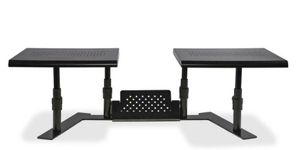 ALLSOP ERGOTWIN DUAL MONITOR LAPTOP STAND TABLE FURNITURE FREE SHIP
