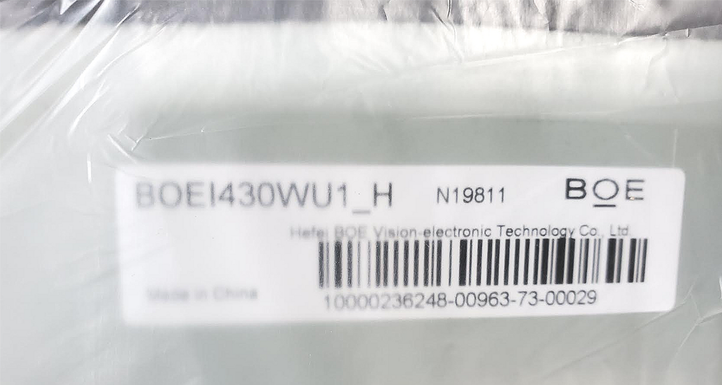 GENUINE SAMSUNG LED 43" REPLACEMENT TV PANEL SCREEN Manufacturer PartBN81-16372A