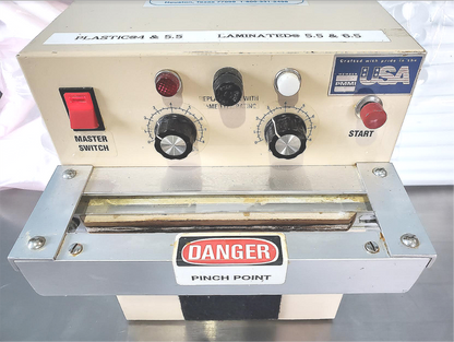 ALINE STS-7 VINYL TUBE SEALER PLUS EXTRA EMPTY TUBES WATCH VIDEO FREESHIP