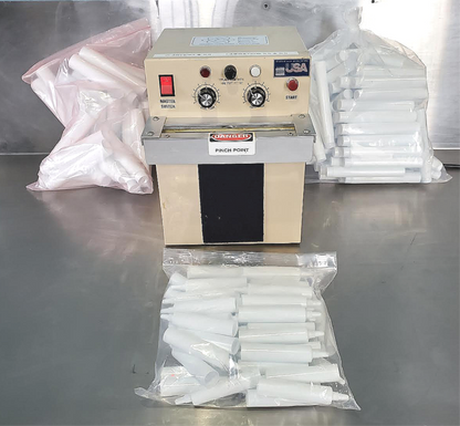 ALINE STS-7 VINYL TUBE SEALER PLUS EXTRA EMPTY TUBES WATCH VIDEO FREESHIP