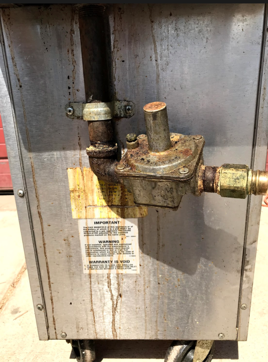 SOUTHBEND P16C-X RANGE NATURAL GAS MODEL 2 BURNER TOP FREE BUSINESS USA SHIP