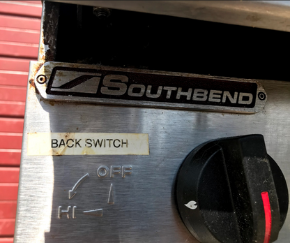 SOUTHBEND P16C-X RANGE NATURAL GAS MODEL 2 BURNER TOP FREE BUSINESS USA SHIP