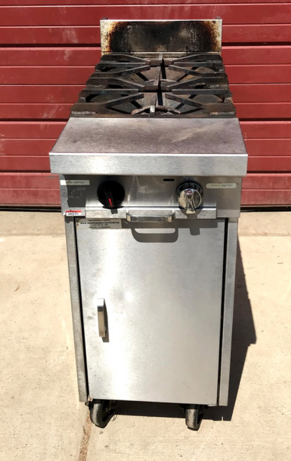 SOUTHBEND P16C-X RANGE NATURAL GAS MODEL 2 BURNER TOP FREE BUSINESS USA SHIP