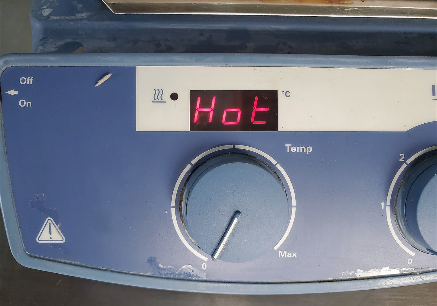 IKA C-MAG HS7 HOT PLATE MAGNETIC STIRRER 90-DAY-WARRANTY WATCH VIDEO FREE SHIP