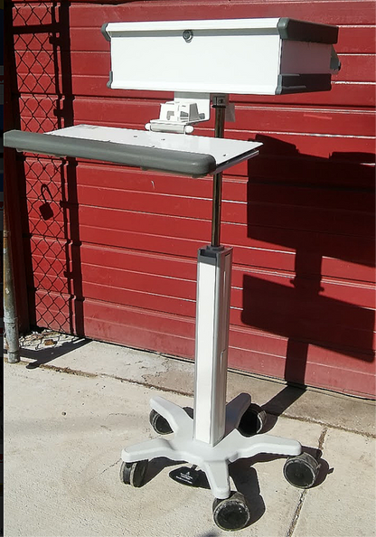 GCX INSTRUMENT VHRS VARIABLE HEIGHT ROLL STAND MEDICAL CART WORKSTATION FREESHIP