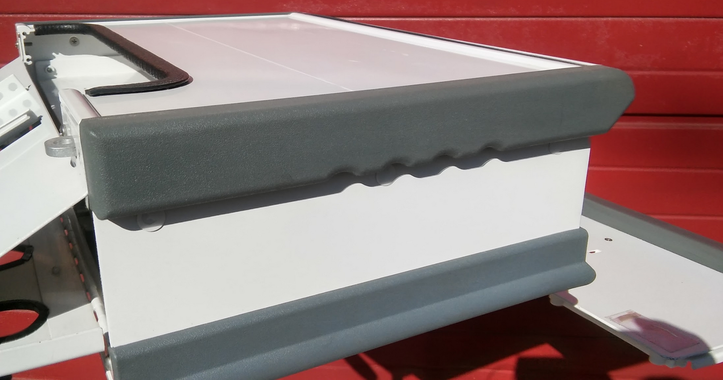 GCX INSTRUMENT VHRS VARIABLE HEIGHT ROLL STAND MEDICAL CART WORKSTATION FREESHIP