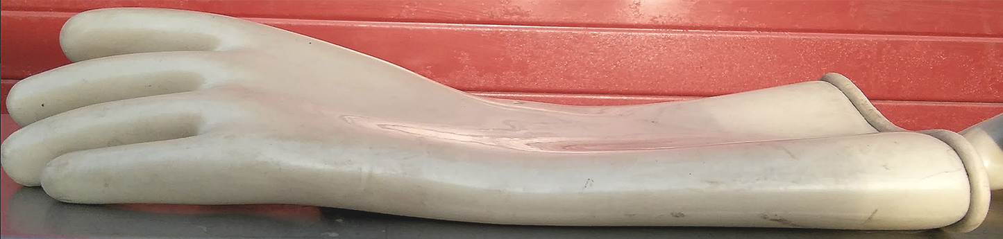 VINYL X-RAY RADIATION PROTECTION LEAD GLOVES WARRANTY FREE SHIPPING