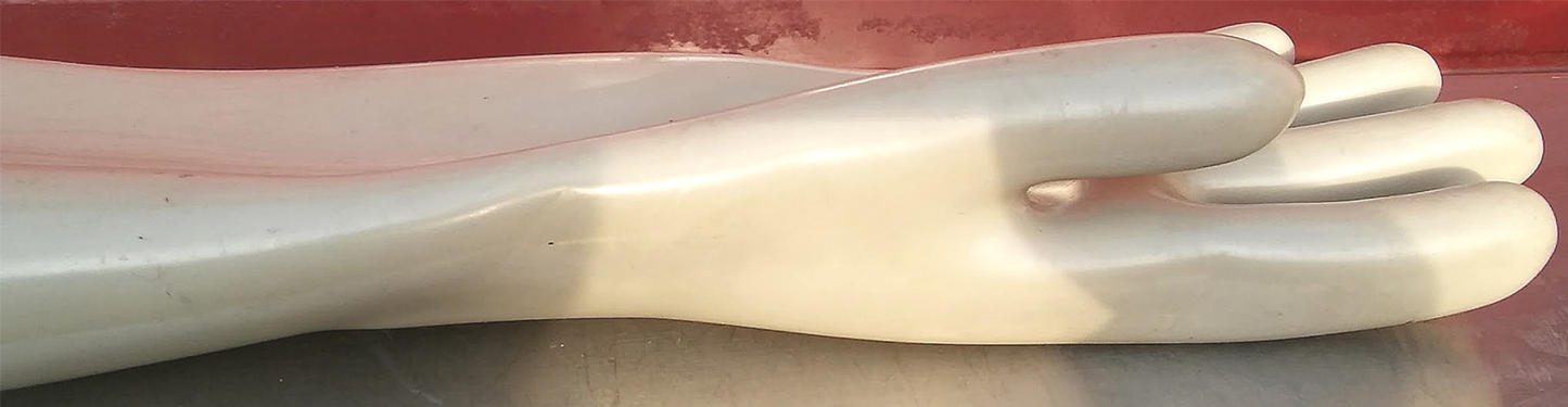 VINYL X-RAY RADIATION PROTECTION LEAD GLOVES WARRANTY FREE SHIPPING