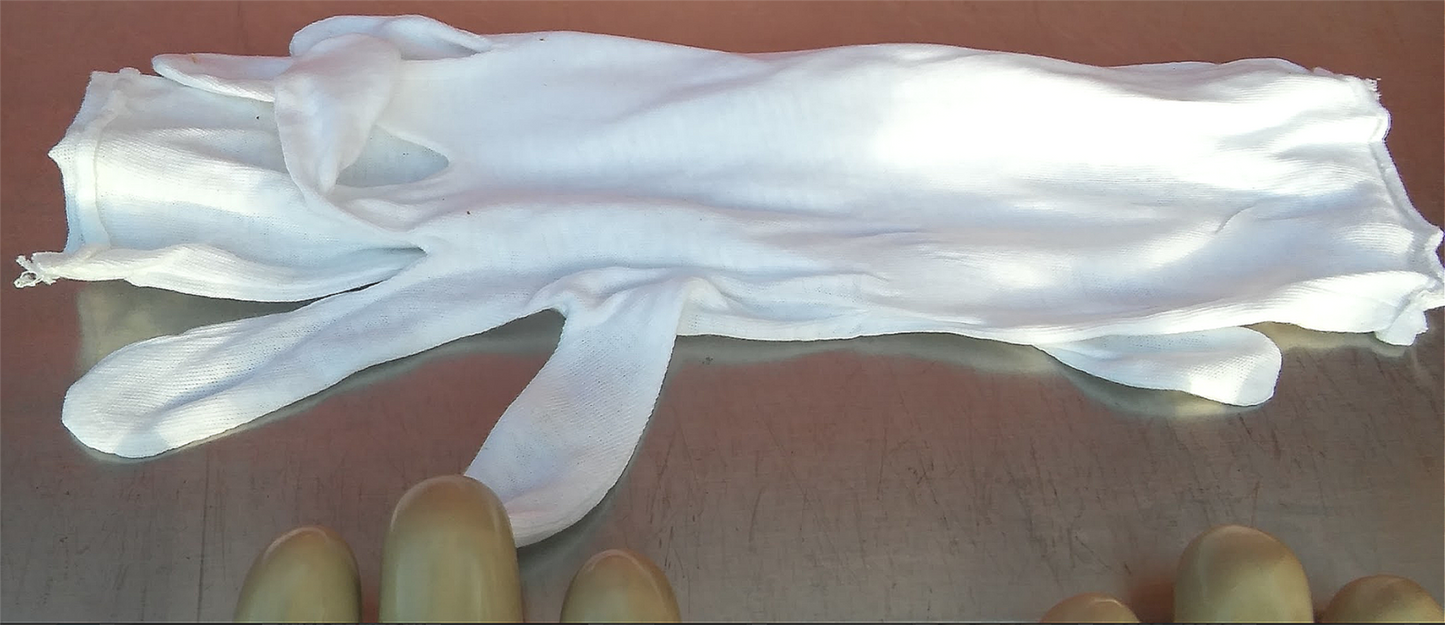 VINYL X-RAY RADIATION PROTECTION LEAD GLOVES WARRANTY FREE SHIPPING