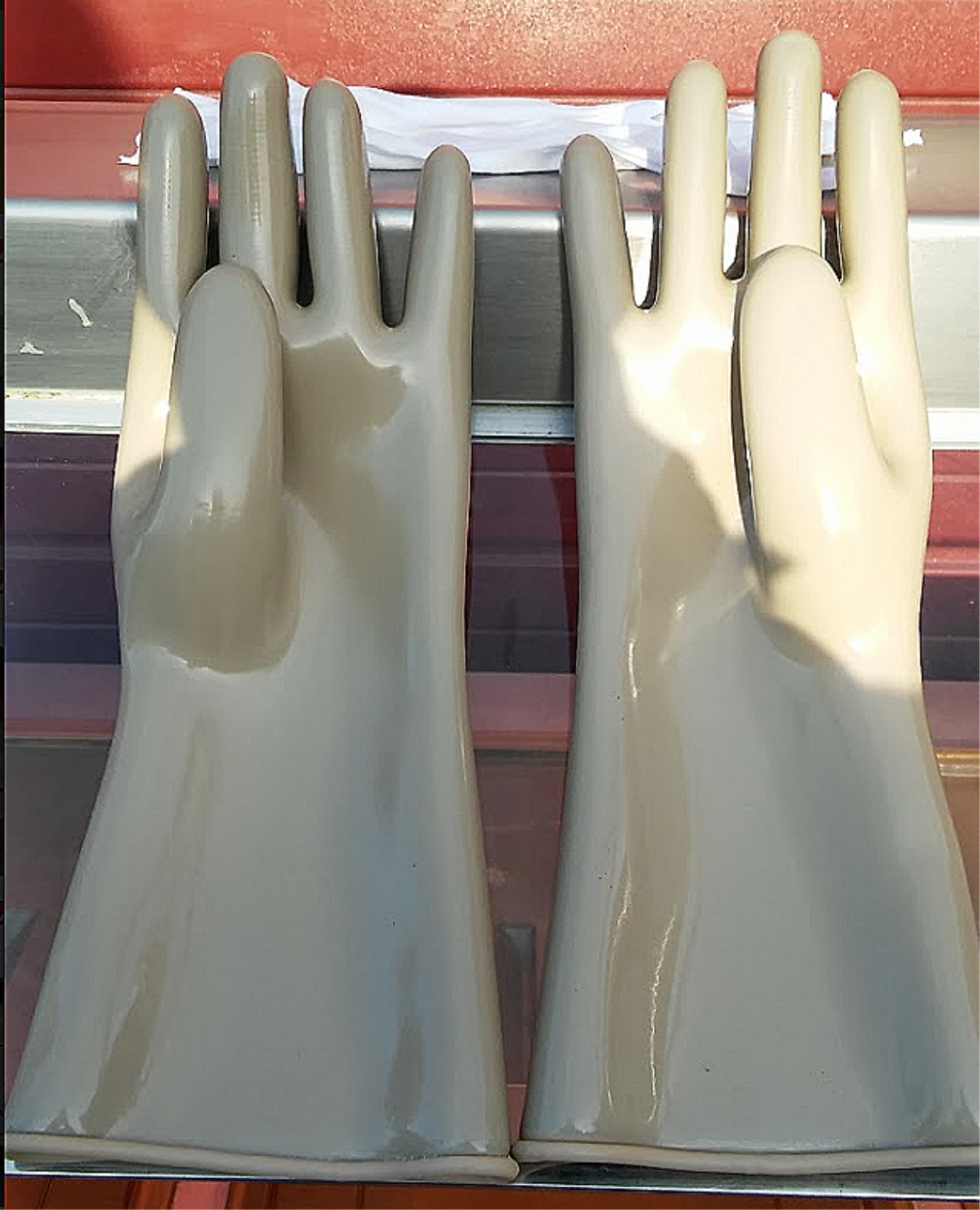 VINYL X-RAY RADIATION PROTECTION LEAD GLOVES WARRANTY FREE SHIPPING