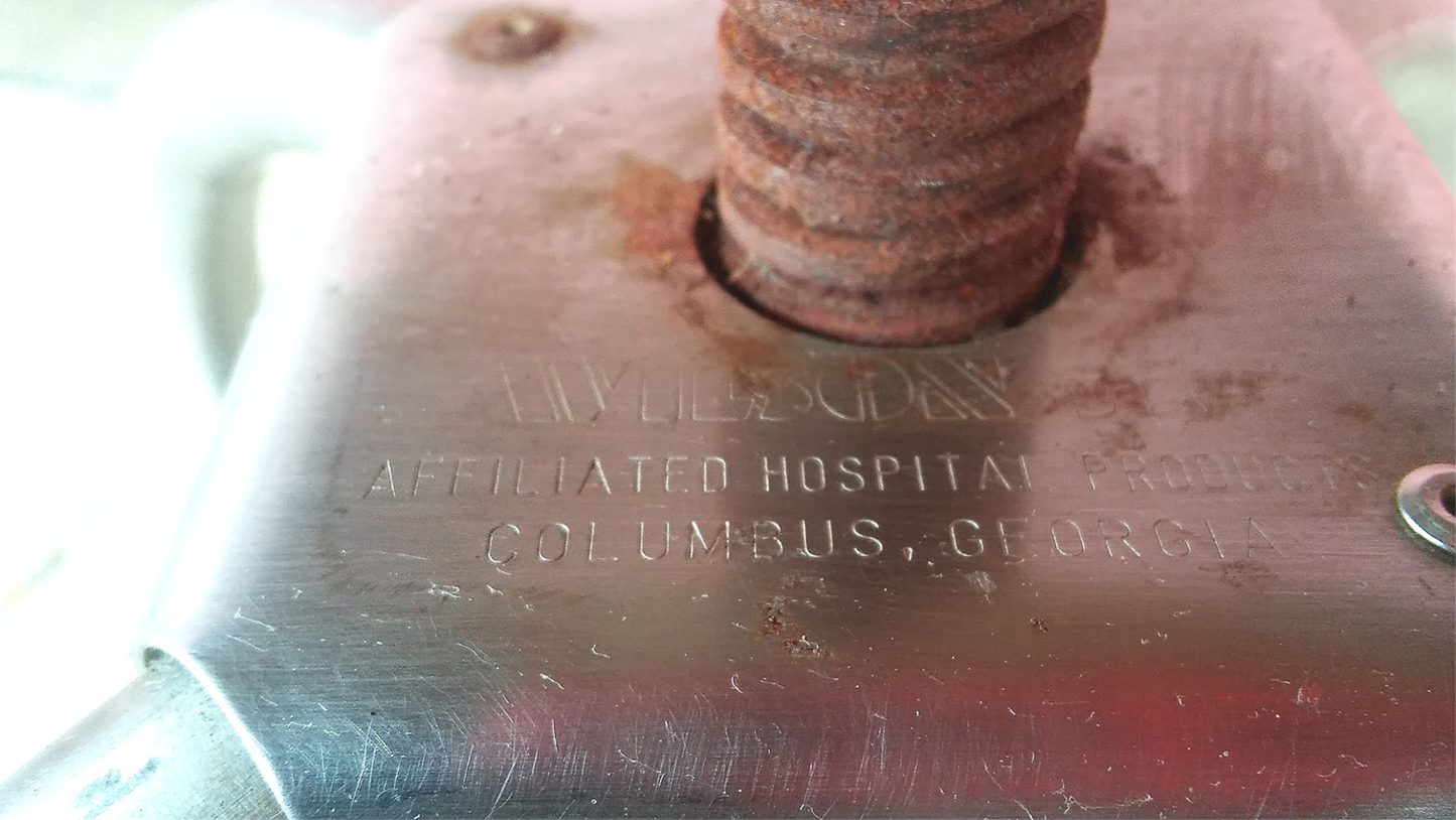 VINTAGE BLICKMAN STAINLESS STEEL DENTAL MEDICAL STOOL TATOO VETERINARY FREE SHIP