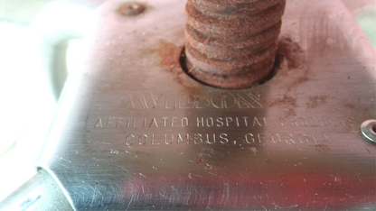 VINTAGE BLICKMAN STAINLESS STEEL DENTAL MEDICAL STOOL TATOO VETERINARY FREE SHIP