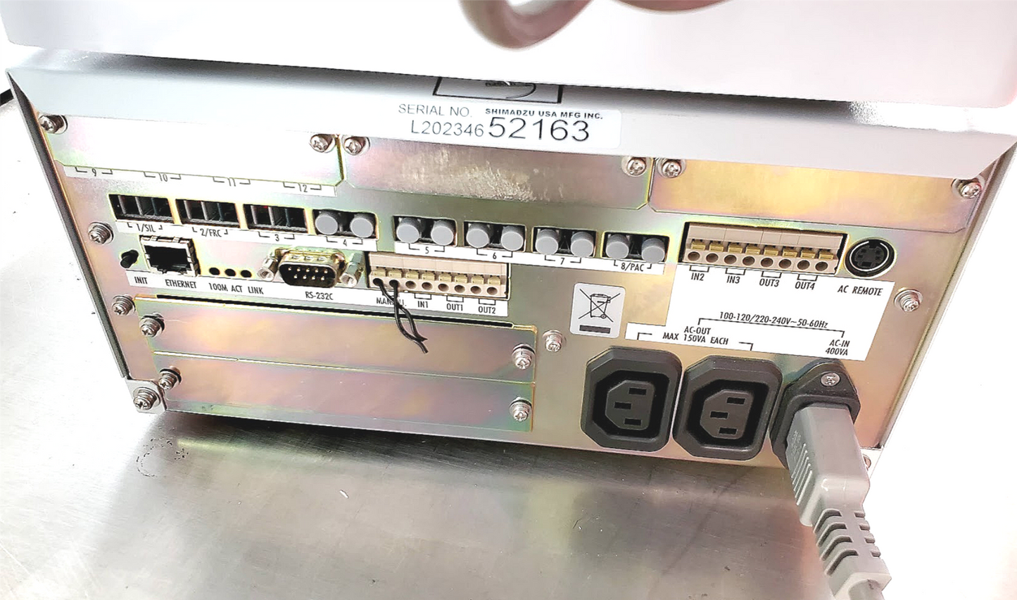 SHIMADZU CTO-20AC SPD-20A DGU-20A3 CBM-20A LC-20AB PROMINENCE HPLC COLUMN 100%