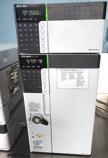 SHIMADZU CTO-20AC SPD-20A DGU-20A3 CBM-20A LC-20AB PROMINENCE HPLC COLUMN 100%
