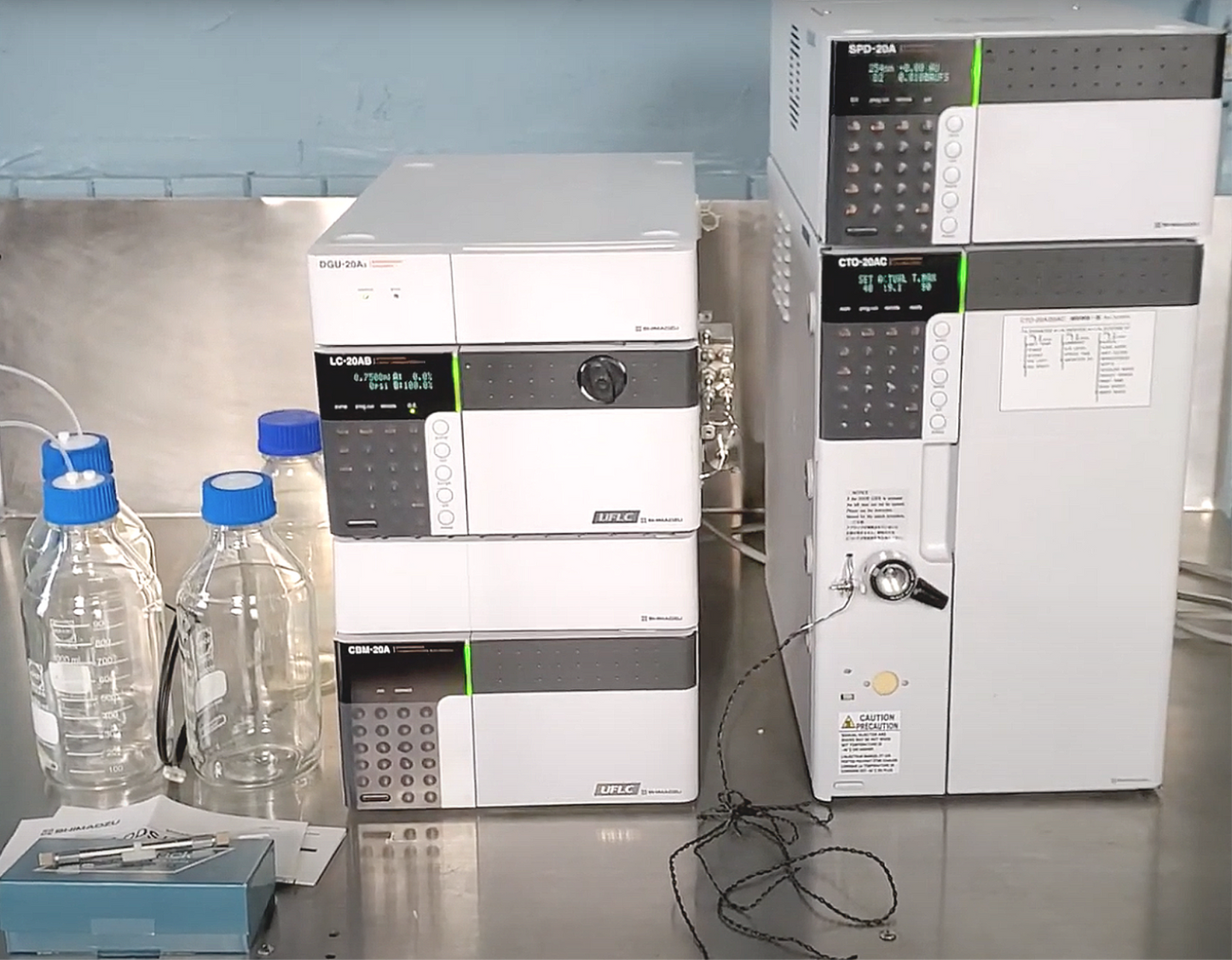 SHIMADZU CTO-20AC SPD-20A DGU-20A3 CBM-20A LC-20AB PROMINENCE HPLC COLUMN 100%