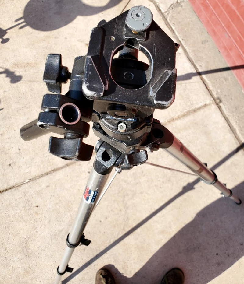 BOGEN MANFROTTO 3126 CINE VIDEO FLUID HEAD 3063 TRIPOD CASE WATCH VIDEO FREESHIP