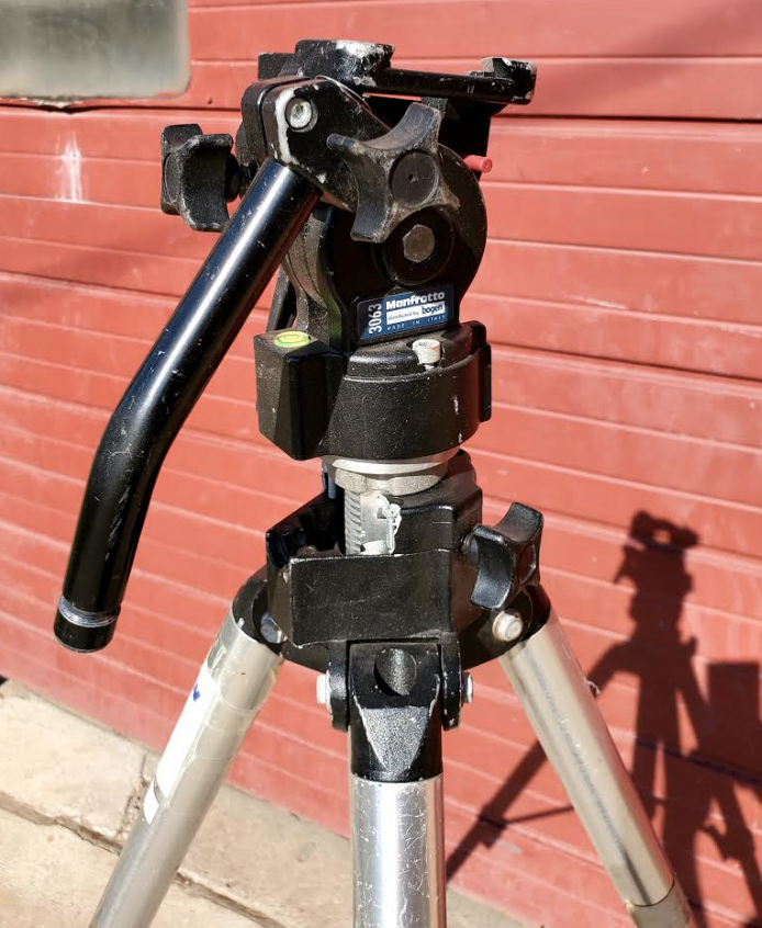 BOGEN MANFROTTO 3126 CINE VIDEO FLUID HEAD 3063 TRIPOD CASE WATCH VIDEO FREESHIP