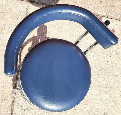 RARE ORIGINALVINTAGE RELIANCE MEDICAL DENTAL HOSPITAL TATOO VETERINARY LAB STOOL