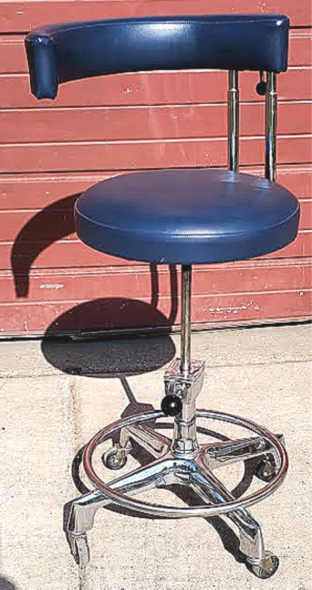 RARE ORIGINALVINTAGE RELIANCE MEDICAL DENTAL HOSPITAL TATOO VETERINARY LAB STOOL