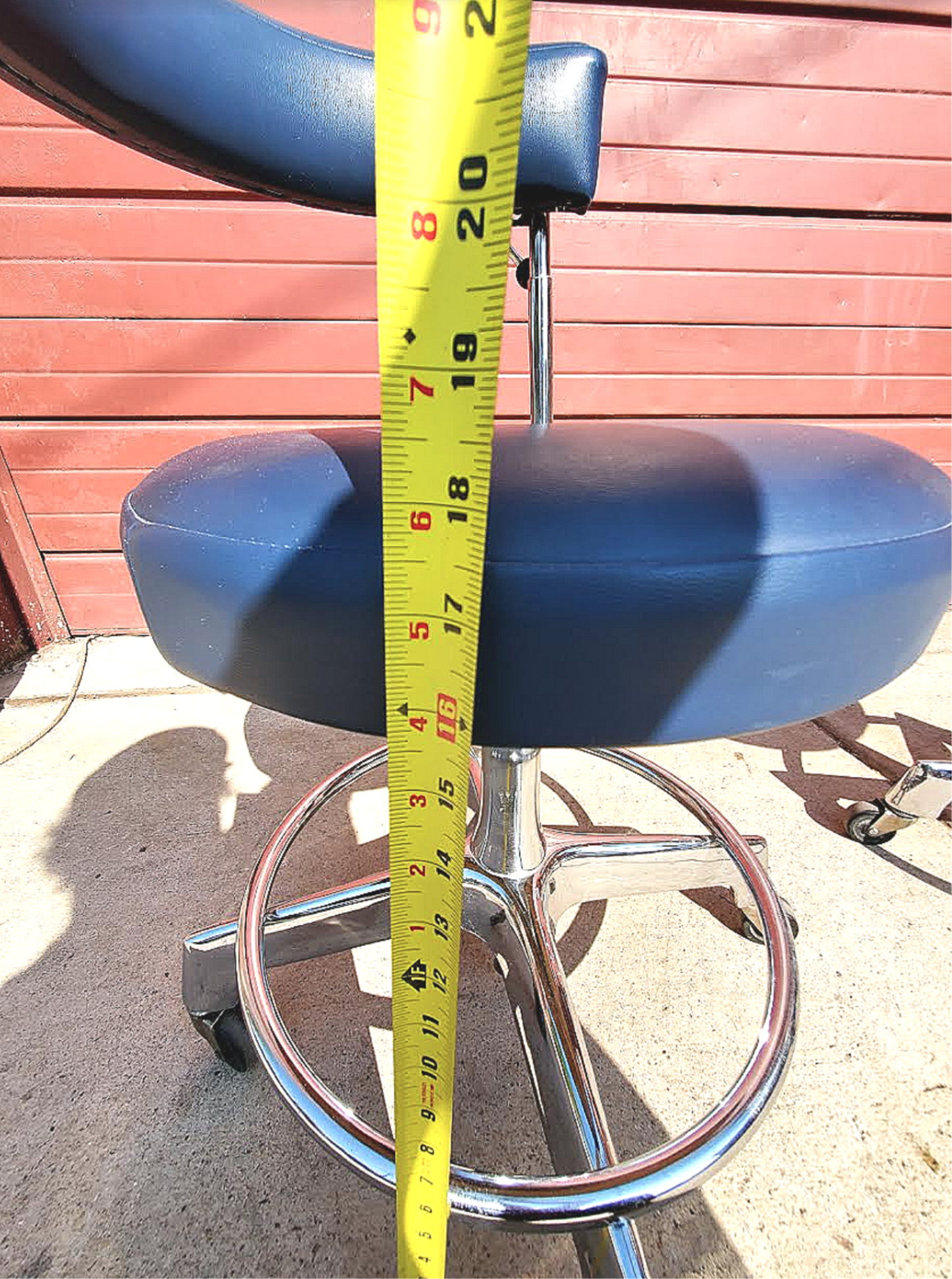 RARE ORIGINALVINTAGE RELIANCE MEDICAL DENTAL HOSPITAL TATOO VETERINARY LAB STOOL