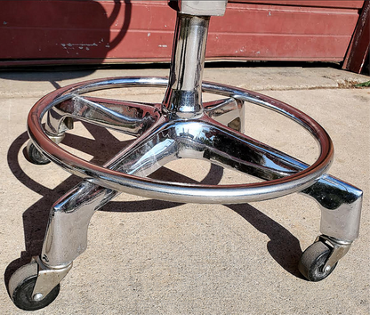 RARE ORIGINALVINTAGE RELIANCE MEDICAL DENTAL HOSPITAL TATOO VETERINARY LAB STOOL