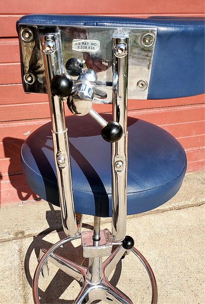 RARE ORIGINALVINTAGE RELIANCE MEDICAL DENTAL HOSPITAL TATOO VETERINARY LAB STOOL