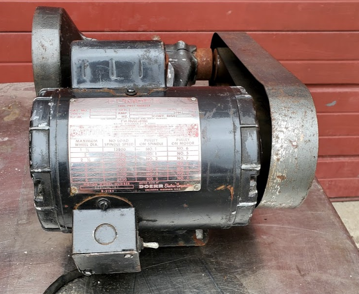 DUMORE LATHE POWERHEAD TOOL POST GRINDER POLISHER Cat77011 WATCH VIDEO FREE SHIP