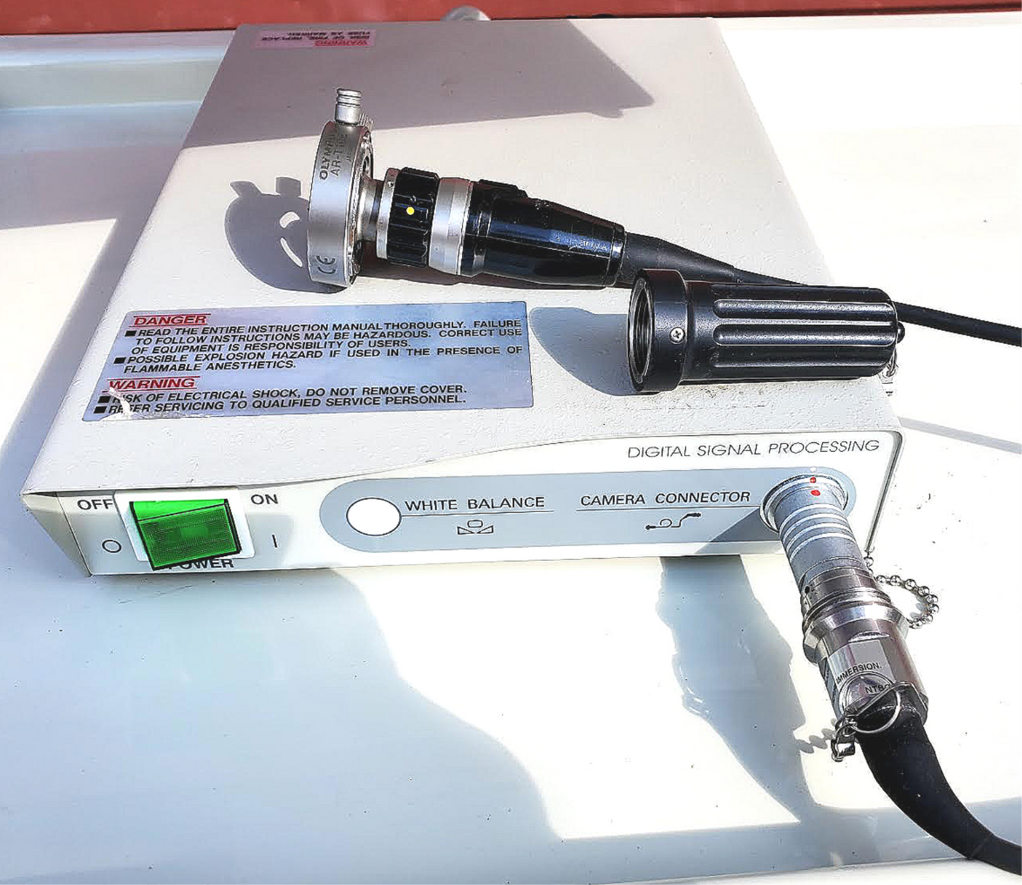 OLYMPUS OTV-SC & MAJ-554 CAMERA HEAD AR-T10E ENDOSCOPY WATCH VIDEO FREE SHIPPING