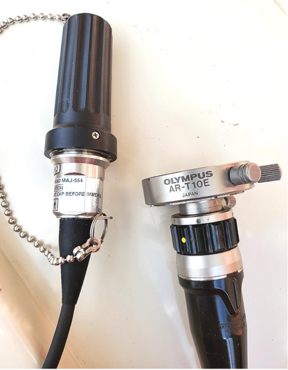 OLYMPUS OTV-SC & MAJ-554 CAMERA HEAD AR-T10E ENDOSCOPY WATCH VIDEO FREE SHIPPING