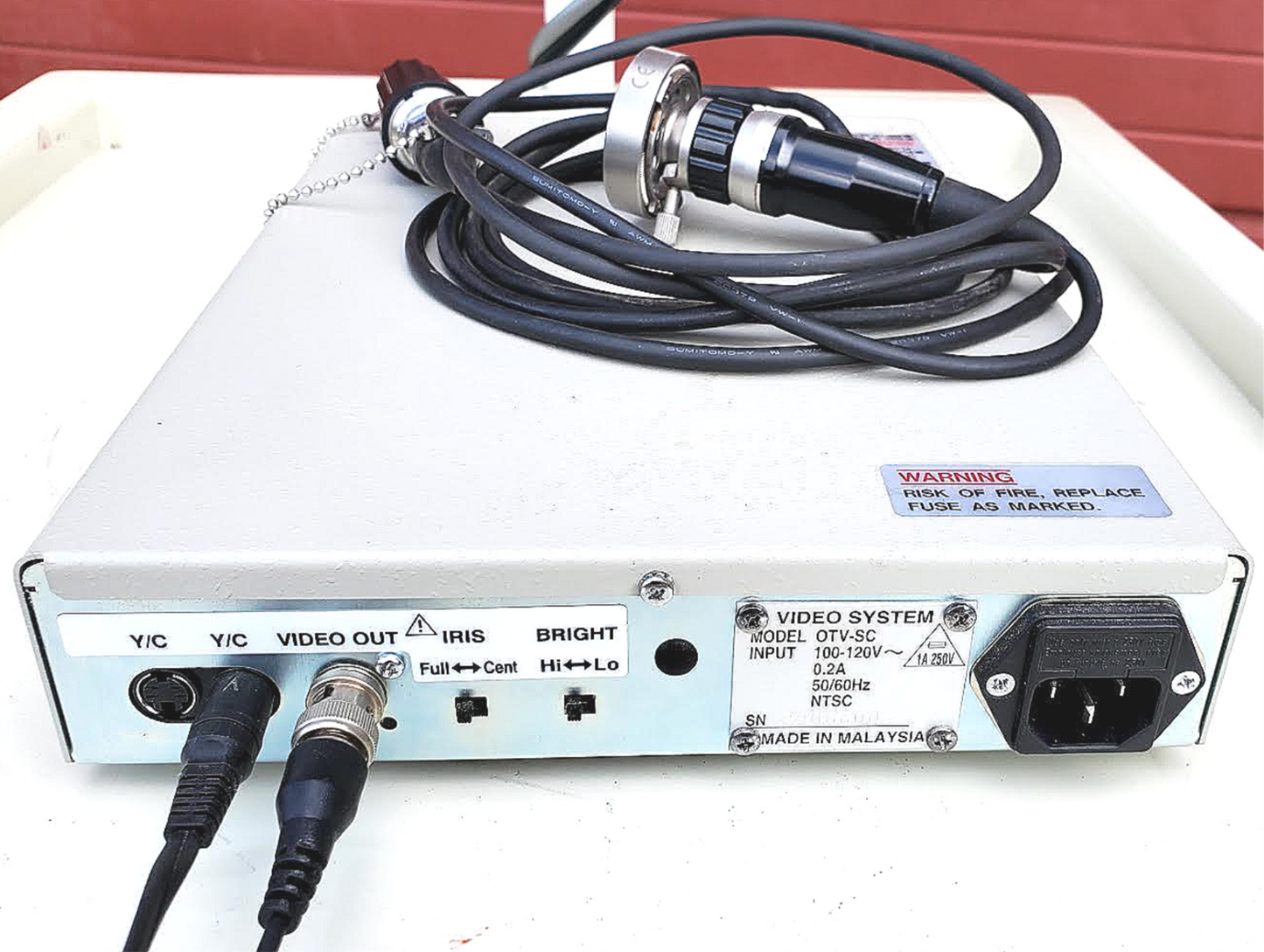 OLYMPUS OTV-SC & MAJ-554 CAMERA HEAD AR-T10E ENDOSCOPY WATCH VIDEO FREE SHIPPING