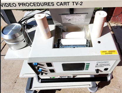 OLYMPUS ENDOSCOPY CART SYSTEM WATCH VIDEO FREE SHIPPING