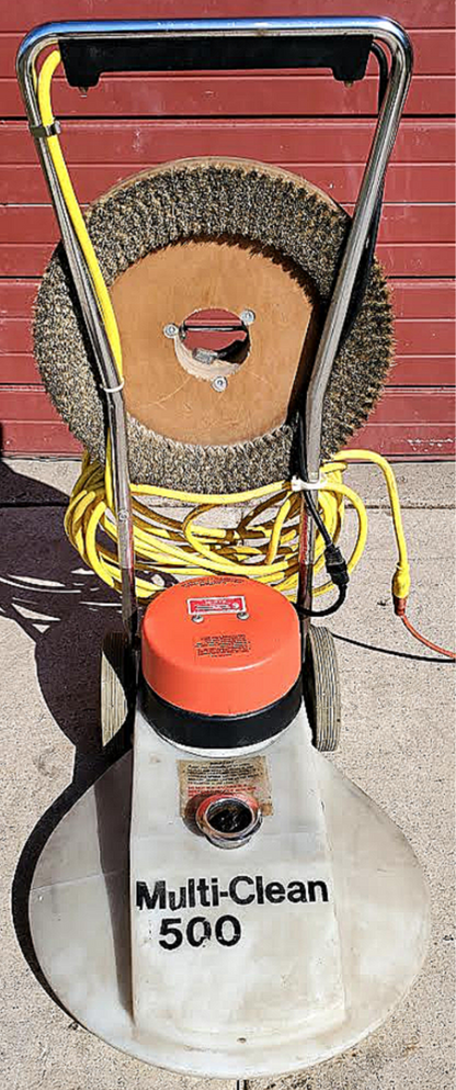 MULTICLEAN 1500 ELECTRIC FLOOR BURNISHER 20inch High Speed WATCH VIDEO FREE SHIP