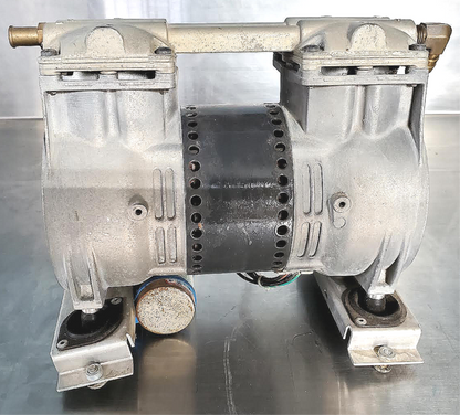 THOMAS 2650CE44-989D PISTON AIR COMPRESSOR VACUUM PUMP WATCH VIDEO FREE SHIP