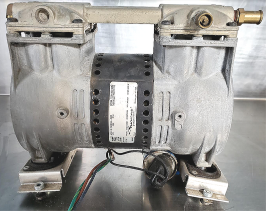 THOMAS 2650CE44-989D PISTON AIR COMPRESSOR VACUUM PUMP WATCH VIDEO FREE SHIP