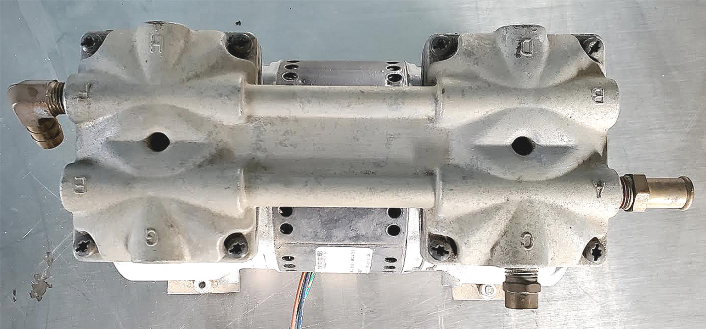 THOMAS 2650CE44-989D PISTON AIR COMPRESSOR VACUUM PUMP WATCH VIDEO FREE SHIP