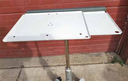 GCX INSTRUMENT VHRS VARIABLE HEIGHT ROLL STAND POLYMOUNT LAPTOP CART FREE SHIP