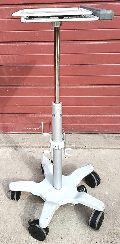 GCX INSTRUMENT VHRS VARIABLE HEIGHT ROLL STAND POLYMOUNT LAPTOP CART FREE SHIP