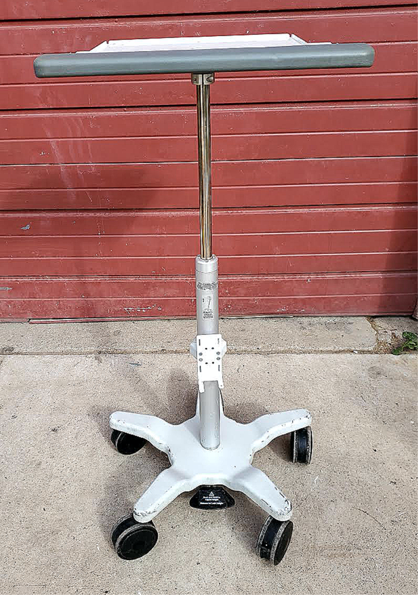 GCX INSTRUMENT VHRS VARIABLE HEIGHT ROLL STAND POLYMOUNT LAPTOP CART FREE SHIP