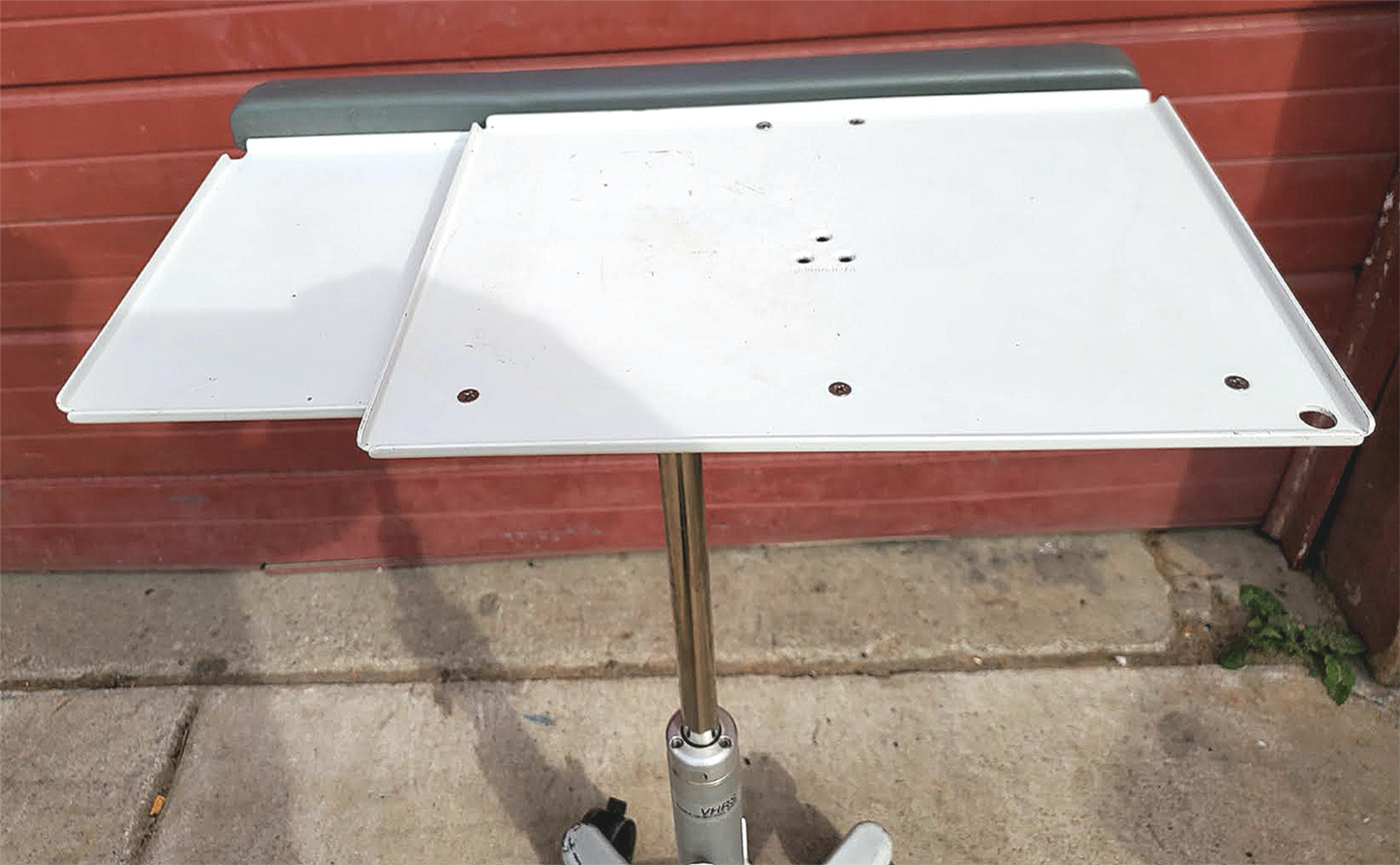 GCX INSTRUMENT VHRS VARIABLE HEIGHT ROLL STAND POLYMOUNT LAPTOP CART FREE SHIP