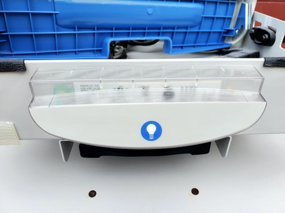 RUBBERMAID 1781127 ROLL STAND MEDICAL LAPTOP VARIABLE HEIGHT AC CART FREE SHIP