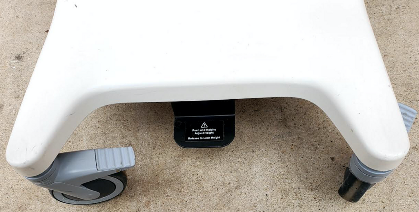 GCX VHRS VARIABLE HEIGHT ROLL STAND LAPTOP MEDICAL CART WORKSTATION FREE SHIP